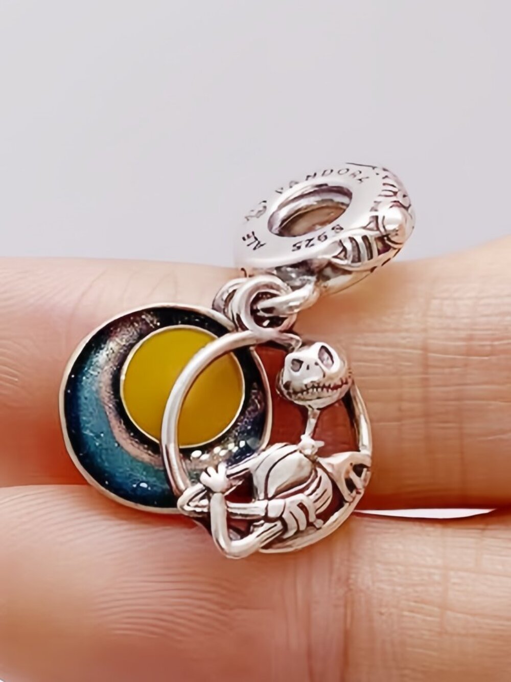 Pandora Disney Nightmare Before Christmas Double Dangle Charm